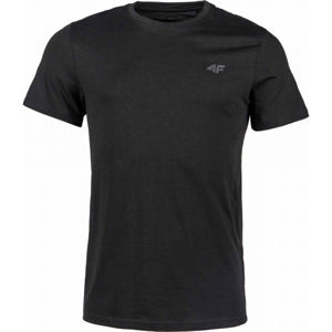 4F MEN´S T-SHIRT černá M - Pánské tričko
