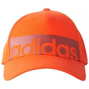 adidas 5 PANEL CLASSIC CAP LINEAR oranžová  - Dětská kšiltovka