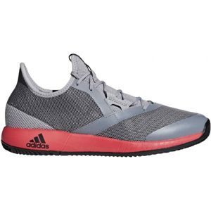 adidas ADIZERO DEFIANT BOUNCE šedá 8.5 - Pánská tenisová obuv
