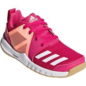 adidas FORTAGYM K růžová 32 - Dětská sportovní obuv