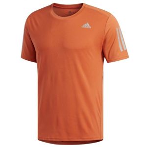 adidas RESPONSE TEE M oranžová L - Pánské triko