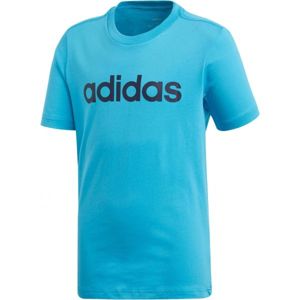 adidas YB E LIN TEE modrá 152 - Chlapecké triko