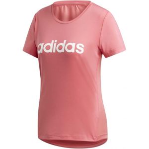adidas W D2M LO TEE růžová M - Dámské tričko