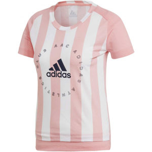 adidas SP TEE světle růžová XS - Dámské tričko