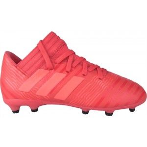 adidas NEMEZIZ 17.3 FG J červená 32 - Chlapecká fotbalová obuv