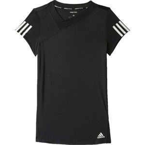 adidas RESPONSE TEE černá XS - Dámské tenisové tričko