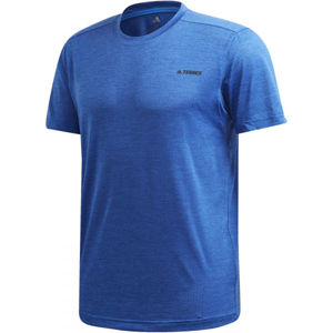 adidas TIVID TEE modrá 52 - Pánské tričko