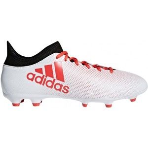 adidas X 17.3 FG bílá 8 - Pánská fotbalová obuv