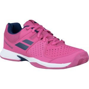 Babolat PULSION AC růžová 5 - Juniorská tenisová obuv