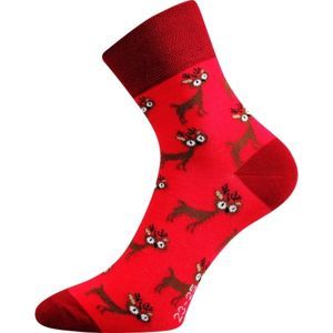 Boma PATTE 023 červená 43/46 - Vánoční ponožky
