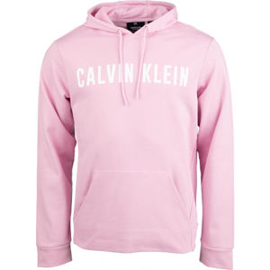 Calvin Klein HOODIE růžová M - Pánská mikina