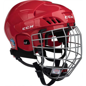 CCM 50C HF COMBO SR červená M - Hokejová helma