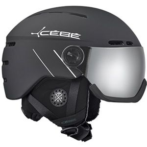 Cebe FIREBALL (56 - 58) CM černá (56 - 58) - Unisex sjezdová helma