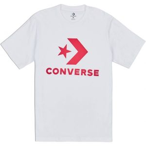 Converse STAR CHEVRON TEE bílá XL - Pánské triko
