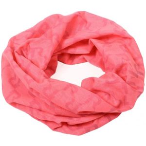 Finmark MULTIFUNKČNÍ ŠÁTEK DĚTSKÝ růžová UNI - Multifunkční šátek
