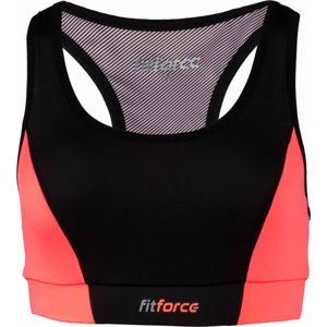 Fitforce PIRA oranžová XL - Dámská fitness podprsenka