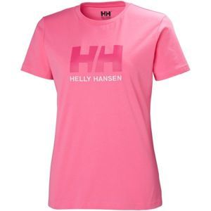 Helly Hansen LOGO T-SHIRT růžová XS - Dámské tričko