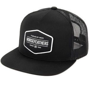 Horsefeathers CONVOY CAP černá  - Pánská truckerka