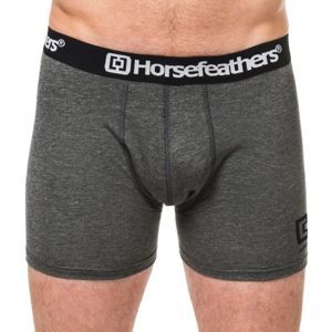 Horsefeathers DYNASTY BOXER SHORTS černá S - Pánské boxerky