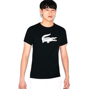 Lacoste MAN T-SHIRT černá XL - Pánské tričko
