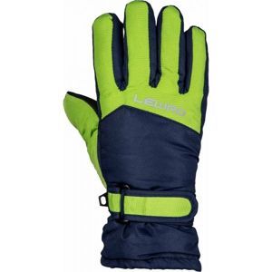 Lewro NALANI zelená 8-11 - Dětské lyžařské rukavice