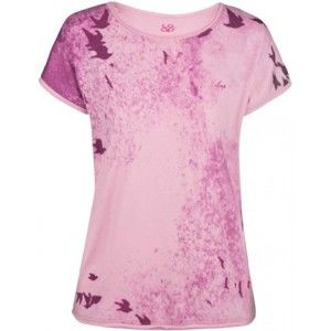 Loap BYBLOS růžová S - Dámské tričko