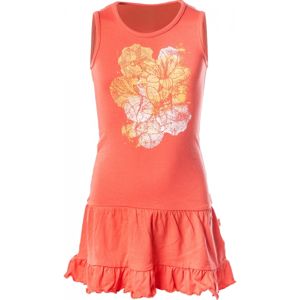Loap IRISANA oranžová 112-116 - Dívčí šaty
