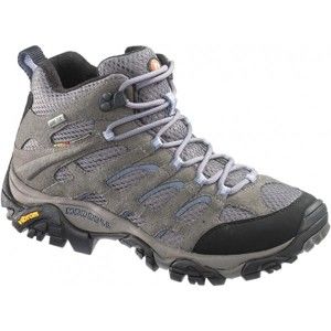Merrell MOAB MID GORE-TEX W šedá 6.5 - Dámské outdoorové boty