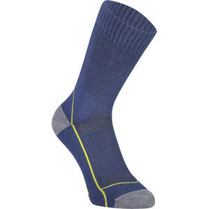 MONS ROYALE MTB 9 TECH tmavě modrá L - Dámské cyklistické ponožky z merino vlny