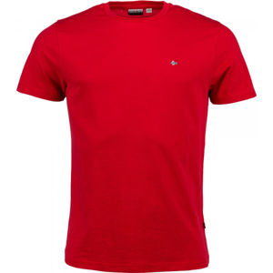 Napapijri SELIOS 2 červená L - Pánské tričko