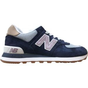 New Balance WL574NVC tmavě modrá 4 - Dámská volnočasová obuv