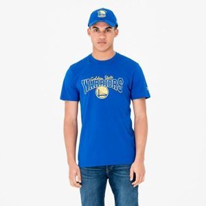 New Era NE NBA GOLDEN WARRIOR modrá M - Pánské triko