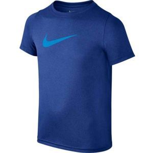 Nike B NK DRY TEE SS SWOOSH SOLID modrá XS - Chlapecké tričko