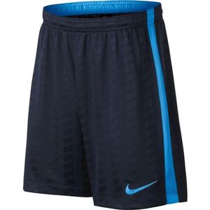 Nike ACADEMY SHORT JAQ K modrá S - Chlapecké fotbalové trenýrky