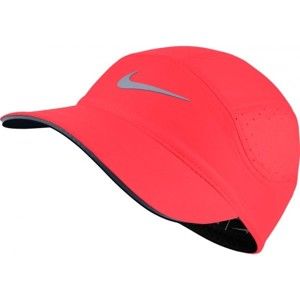 Nike AROBILL CAP TELITE červená  - Dámská běžecká kšiltovka