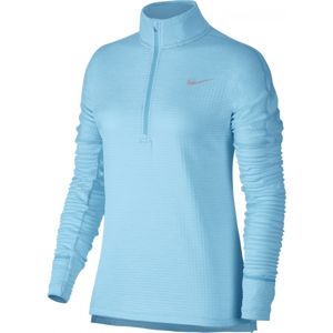 Nike W NK THRMA SPHR ELMNT TOP HZ modrá M - Dámský běžecký top