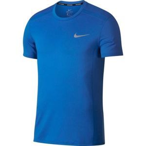 Nike COOL MILER TOP SS modrá L - Pánské běžecké triko
