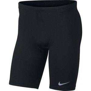 Nike FAST TIGHT HALF černá L - Pánské krátké běžecké elasťáky