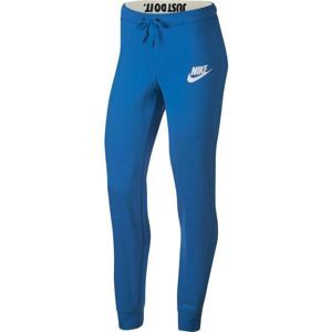 Nike NSW RALLY PANT TIGHT modrá XS - Dámské tepláky