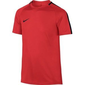 Nike ACDMY TOP SS červená M - Dětské fotbalové tričko