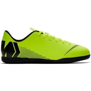 Nike JR MERCURIALX VAPOR 12 CLUB IC světle zelená 1Y - Dětské sálovky
