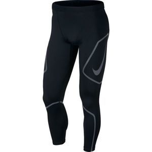 Nike TECH TIGHT FL GX černá L - Pánské běžecké legíny