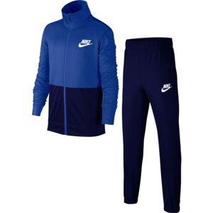 Nike NSW TRACK SUIT POLY B modrá XS - Dětská tepláková souprava