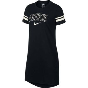 Nike NSW DRESS VRSTY černá XL - Dámské šaty