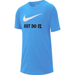 Nike NSW TEE JDI SWOOSH B modrá L - Chlapecké tričko