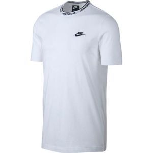 Nike NSW JDI TOP SS KNIT bílá L - Pánské triko