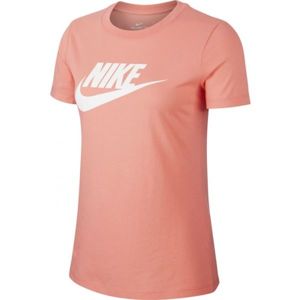 Nike NSW TEE ESSNTL ICON FUTUR W červená M - Dámské tričko