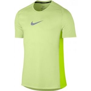 Nike NK BRTHE MILER TOP SS COOL M žlutá XL - Pánské triko