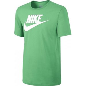 Nike NSW TEE ICON FUTURA světle zelená M - Pánské tričko