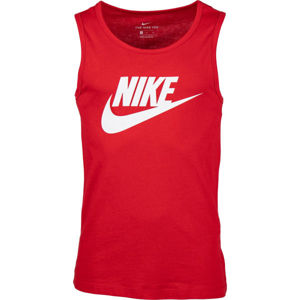 Nike NSW TANK ICON FUTURA červená XL - Pánské tílko